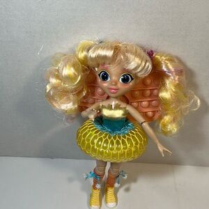 FIDGET Friends Dandelion Wishes, Butterfly-Winged Fashion Doll Fidget.